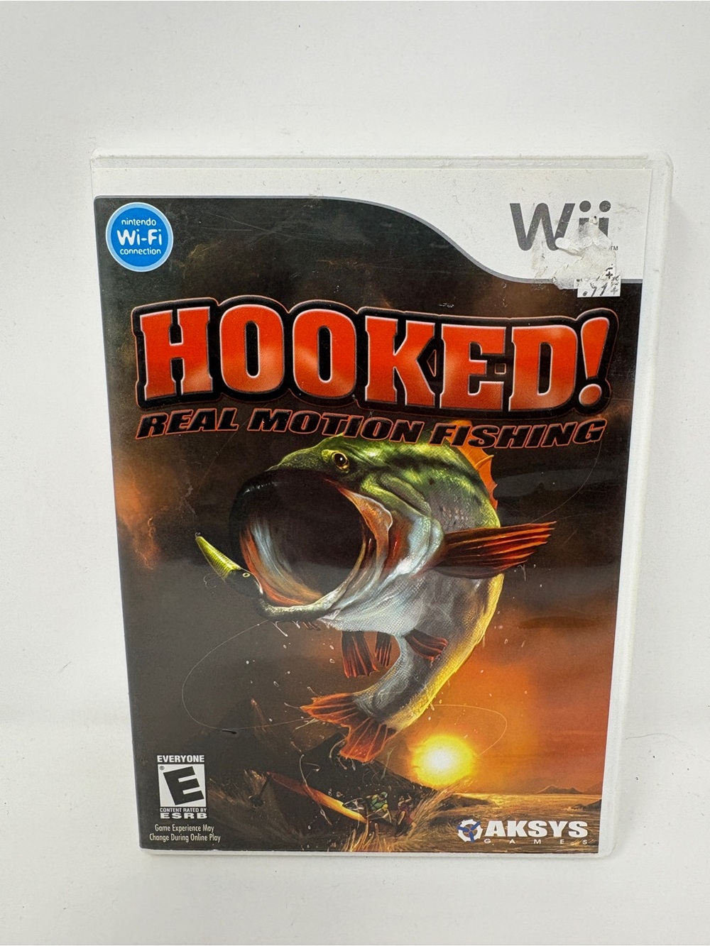 Hooked! Real Motion Fishing for Wii - Black/Orange Cover